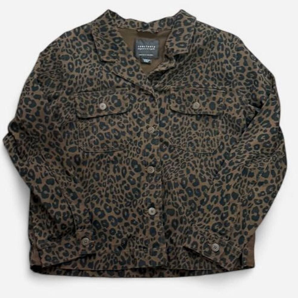 Sanctuary Women's Leopard Print Jacket